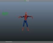 Just another spidey dance,was trying some dance moves on spidy, inspired by prabhu deva from movie ABCD. its not finished yet, a rough pass, but..i had my fun animating it.Although rig is not quite good as it keep crashing over clavicle and wrists but its wonderful overall. nnntime taken:3-4 days mostly after work.nRIG:nhttps://www.highend3d.com/maya/downloads/character-rigs/c/spider-man-for-mayannplease feel free to comment on it.thank you for your time. cheer&#39;s