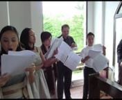 BP song practice for Ginny&#39;s bridal march. Tagaytay Midlands