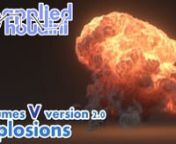 Welcome to Applied Houdini Volumes V - Explosions, where we&#39;ll talk all about how to simulate, shade, and render a cinematic explosion in Houdini! nnMaster complex explosion simulation and rendering today: https://www.bit.ly/2ZsAPMdnnWe&#39;ll start by learning to create and control combustion style simulations in the sparse pyro solver, and then take it further by using PDG to run a bunch of wedged sims so that we can work more effeciently. Custom simulation and post-simulation techniques, together
