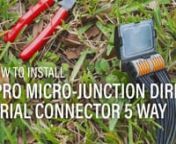 Learn how to install the VOLT® Pro Micro-Junction Direct Burial Connector - a secure hub-style direct burial connector for use with up to four landscape lighting fixtures and a home-run wire back to the transformer. Locking clamps secure leads for a strong connections that cannot be pulled apart. The Pro Micro-Junction is pre-filled with silicone grease to ensure a waterproof connection that will stand the test of time.nnLearn More: https://www.voltlighting.com/outdoor-low-voltage-landscape-lig