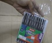 rorito fiber point color pen set