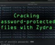Get Our Premium Ethical Hacking Bundle (90% Off): https://nulb.app/cwlshopnnHow to Crack Protected ZIP Files, PDFs &amp; MorenFull Tutorial: https://nulb.app/z4tgmnSubscribe to Null Byte: https://vimeo.com/channels/nullbytenSubscribe to WonderHowTo: https://vimeo.com/wonderhowtonNick&#39;s Twitter: https://twitter.com/nickgodshallnnCyber Weapons Lab, Episode 183nnPDFs and ZIP files can often contain a vast amount of useful and sensitive information, such as network diagrams, IP addresses, and login