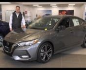 https://www.danobriennissan.com/n95 Drum Hill Road, Chelmsford, MA 01824n978-746-2570 nnHi, My name is Jim from Dan O&#39;Brien Nissan. Today I&#39;m going to show you some of the mechanical and performance features of the Nissan 2020 Sentra SR.nnFrom city commute to weekend getaway, Sentra has always been efficient, and now, it’s a tech powerhouse. With a larger 2 liter, 4-cylinder engine, it delivers 149 horsepower Over 20% more standard power, for effortless passing and merging, and 15% more torque