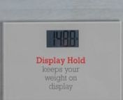 [High capacity scale weighs up to 400 lb]nBring medical accuracy home with the Detecto® Glass LCD Digital Scale. This scale offers a large, easy to read, 1.5” LCD readout to view your weight results. In addition to exceptional accuracy, this scale offers a clean, sleek design, perfect for any bathroom. It is constructed from 6 mm tempered safety glass. The Detecto® bath scale features a platform size of 11.8” x 11.8” that will accommodate almost all foot and body sizes. The scale also fe