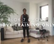 Deze video gaat over Dag 1 Blok 7 BBVV Training Only @Home