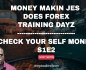 In this episode, Money Makin Jes goes over how he failed in last week trades and how he needs to revamp his FX trading plan. Updates where he is at on babypips.com education track. So Money does a self-evaluation on is current money management and emotions while FX trading using his current Forex trading strategy. New trading plan and strategy coming 10/19/2020.n---nFiles used in this episode:nTrading Plan: http://bit.ly/MMJ_Trading_PlannTrading Journal: http://bit.ly/MMJ_Trade_Journaln---nWin &#36;