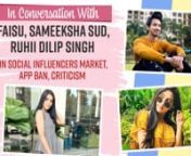 Social media influencers Faisal Shaikh aka Faisu, Sameeksha Sud, Ruhii Singh recently interacted with Pinkvilla on the newly launched apps, TikTok ban, criticism they face on social media, short format videos and more. WATCH.