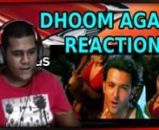 Here is my reaction video for Dhoom Again - Full Song.nThis time it&#39;s for the song Dhoom Again! I tried to upload it yesterday, but it kept getting blocked. So, that&#39;s why the double upload today of Dhoom: 2 content. nnnLink to original video: nhttps://www.youtube.com/watch?v=WGXmDsOwW4knnnnn#Hrithik #Aishwarya #Reactionnnnnn✅ nPatreon: https://patreon.com/KeshReactionTVnnnnnnnFollow me �‍� nnnn✖️ Twitch: https://www.twitch.tv/keshgamingtvnn✖️ Facebook - http://bit.ly/2kMwRN5nn