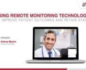 Using technology to augment home health care can be extremely valuable if clinicians know how to use it effectively. Agency owners and managers are beginning to see the critical role that #telehealth and remote care monitoring can play in keeping patients at home and improving patient satisfaction. Telehealth and remove care monitoring can also improve clinician satisfaction if there is a good understanding of how to use it. During this session #Axxess will discuss what to look for in a teleheal