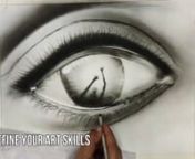 Learn How to Make a Creative Realistic Eyes.-Kalabhumi Top Fine Arts Institute Delhi.online tutorialsnThis is a Charcoal Painting Demonstration.nQuick Realistic and Creative Eye Painting with Charcoal on Texture PapernKalabhumi Registrations Are Open for:nAll age Groups Students, Art Lover &amp; Professional Artistn1 Year Diploma in Fine Artsn1 Year Diploma in Applied Artsn2 Year Diploma in Fine Artsn2 Year Diploma in Applied Kalabhumi Artsnhttp://kalabhumi.com/1year-diploma-co...nClick on the l