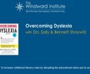 Overcoming Dyslexia by Dr. Sally Shaywitz from dr sally shaywitz dyslexia