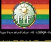 LGBTQIA+ Pagans discuss their beliefs and experiences.nn——nBooks mentionedn——n* Leatherfolk - Mark Thomsonn* Natural Magic - Paddy Sladen* The Spiral Dance - Starhawkn* Mother Tongue - Judy Grahnn* Nummits and Crummits - Sarah Hewettn* Cunninghams Encyclopædia of Crystal Gem and Metal Magic - Scott Cunninghamn* Ordeal Path - Raven Kalderan* Hermaphrodeities - Raven Kalderann—-nGay Male Wiccan—-n* The Path of the Green Man: Gay Men, Wicca and Living a Magical Life - Michael Thomas Fo