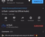 Lil Durk - Locked Up from lil durk