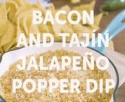 The bold flavor of your favorite appetizer pops like never beforennThis bacon and Tajín jalapeño popper dip is a bold take on a craveable classic. Loaded with Cherry Valley Dairy Fromage Blanc, Darigold Shredded Mexican 4-cheese Blend, and lots of bacon—because bacon makes everything better. To really spice things up, don’t forget one key ingredient: Tajín seasoning. Taste for yourself and find out why they’re called “appetizers.”nnView the recipe at:nhttps://wadairy.org/bacon-tajin