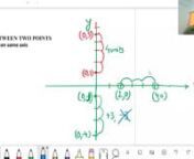 A step by step understanding of the &#39;distance formula&#39; in Coordinate Geometry. Glimpse of the Part 1 of the first session (free Session). A must see for class 10 students.