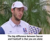 Story Headline: Frenchman Antonio Balestra wins USA FootGolf Major with a final score 20 under par.nnLocation: The Watson Golf Course, Reunion Resort, Kissimmee, Orlando, Florida, USAnnDate: 3rd September 2017 STORY SCRIPTnnStory:nFrenchman Antonio Balestra carded a final round of 63 to beat current World FootGolf Champion Christian Otero of Argentina into second place at this year’s US major with an overall score of 20 under par.nnThe 24-year old from the northern French town of Arras finishe