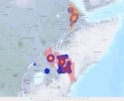 This video shows a visualization of NASA satellite estimated rainfall data with SweetSense measured water use for 2017. Sensors are installed on electrical boreholes in Afar, Ethiopia with USAID Lowland WASH and northern Kenya with USAID Kenya RAPID each serving up to 10,000 people. Hand water pump sensors are installed in western Kenya with The Water Project and in Uganda with The Water Trust each serving up to 500 people. 