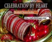 We provide Wedding Bridal Chura &amp; Kalire in various desired colors. We are one of the renowned manufacturer and exporter from India. We sell all Wedding Bridal products at the most affordable price. No body offers on this price such a good quality of Bridal Bangles and Kalire. We make bridal chura in all sizes such as 2.2, 2.4, 2.6, 2.8, 2.10, 2.12 &amp; 2.14. http://mybridalshoppe.com/
