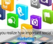 Social Media Management Services call 920-379-3071 or visit https://goo.gl/qKHF8onnThe Leading 10 Advantages Of Social Media MarketingnnTo some business owners, social media marketing is the