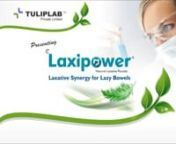 This herbal laxative formulation (Laxipower) is significantly effective in the management of Functional constipation. Two weeks of treatment with the drug have prevented the relapse of most of the symptoms of functional constipation. It is an effective,safe and non habit forming formulation for the management of constipation.nnEach 5 g powder contains:nPlantago ovata (Isabgol) nTriphala extractn(Terminalia belerica, Terminalia chebula, Phyllanthus emblica)nCassia angustifolia (Sonamukhi/Senna ex