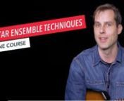 Download our free guitar handbook: http://berkonl.in/2ujiuTVnEnroll in Guitar Ensemble Techniques: http://berkonl.in/2uSbeLsnnYour favorite guitarist didn’t become your favorite guitarist without the support of other musicians. The most important skill for a guitarist to learn is the exact same skill that was so important in kindergarten: playing well with others. Guitar Ensemble Techniques gives guitarists the essential and practical skills to play well with others in any ensemble situation.