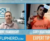 Do you know how to value a property as-is?Do you know what a potential wholesale buyer is willing to pay for your property?Cory Boatright shares his advice with us on today&#39;s FlipNerd.com Expert Tip show!