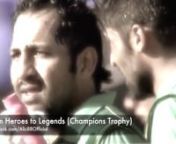 Enjoy Pakistan’s Champions Trophy Historic Journey through my video-edit! nnnnLEGAL DISCLAIMER:nnMy montage is made under protection of Section 107 of the Copyright Act 1976, in which allowance is made for fair use purposes, in this case being comment, entertainment and research. Additionally, this video is for non-profit &amp; non-monetary purposes. Furthermore, the edit does not rely not rely on a single source material and combines/mixes dozens of different &amp; distinct source materials,