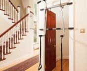 The Triple Door Gym is the only product on the market which allows both dips and pullups in a doorway gym. On top of this is a pair of suspension straps for a full body workout.