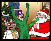 A Green Reefer Christmas Cartoon. It&#39;s Christmas Day at 4:20 am. Time for this Superhero to smoke weed and get high. The Green Reefer and his side kick Six-Pack. This is Santa&#39;s favorite stop of the night. He always leaves with a smile, and milk and cookies. nnThe Green Reefer is a cannabis smoking super hero. With his side kick, Six-Pack, who drinks beer- they don&#39;t fight crime. Think of them as Cheech and Chong meets the Tick.nnCannabis Superhero. Cannabis Cartoon. Weed Cartoon. Weed Superhero