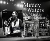 Muddy Waters had a great ear for talent and accordingly the formation which you will hear on this DVD was one of the very best: The pianist Pinetop , the drummer Willie “Big Eyes” Smith , the bass player Calvin Jones , the two guitarists Luther “Guitar Jr.” Johnson and Bob Margolin and the harmonica player Jerry Portnoy.nnAt the Rockpalast recording on December 10, 1978 at Westfalenhalle Dortmund Muddy Waters still was at the height of his creative power, his mighty vocals and his splend