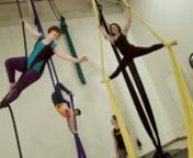The Aviary is an inclusive, body positive, and supportive circus space to learn, play, explore, and grow. We offer instruction in the aerial arts; aerial silks, trapeze, lyra, and hammock, as well as hand balance, partner acrobatics, contortion, burlesque, and general conditioning. Our students range from experienced athletes looking to expand upon the skills they learned in previous aerial, dance, and gymnastics training to absolute beginners who want to try a new and exciting type of exercise,