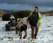 Simon Mulholland of Pony Access takes disabled people &#39;off road&#39; with his pony &#39;Obama&#39; to look at places they wouldn&#39;t normally be able to get to in a wheelchair.