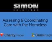 Complete Webinar Library: http://webinarlibrary.simonsolutions.com/nDownload Slides: https://simon.d.pr/iYiviW+nnThis webinar will feature the work of OrgCode Consulting, experts in using data to change and improve service delivery in order to increase housing and decrease homelessness outcomes system-wide. One of the most essential tools in the human services sector is a valid, reliable, and consistent tool that allows for a definitive assessment of the needs of clients. Without a proper assess