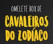 Unboxing da primeira edição da Obox dos Cavaleiros do Zodíaco.