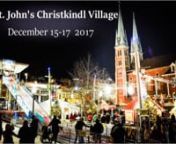 Come join us on December 15-17 2017 for our annual St. John&#39;s Christkindl Village in downtown Indianapolis!n The festival will take place in the parking lot at St. John’s on the West Block of Georgia Street located at 126 West Georgia Street, Indianapolis IN 46225. nThis is the 6th year for the festival that includes a canopy of lights, live animal Nativity, kids’ and teen activities, photos with St. Nick, German foods, Beer and Wine Garden, musical performances including caroling, and the s