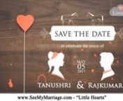 Customize this video at https://seemymarriage.com/product/little-hearts-chocolate-wood-theme-falling-hearts-simple-animated-wedding-save-the-date-video/nCreate more Wedding invitations @ https://seemymarriage.com/create-wedding-invitation-video-card/nCreate Wedding videos @ https://seemymarriage.com/video-invitations/?pa_events=WeddingnAbout the Video nThe StorynThe souls unite and they decide to tie the knot on an auspicious day. They want their friends and chosen ones to take part in their cel