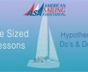 In this lesson we take a look at some of the do&#39;s and don&#39;ts when it comes to hypothermia. Prolonged exposure to wind, spray, and cold when on deck, and any length of time spent in the water, can elevate your chances of becoming hypothermic. Recognizing the early symptoms and taking appropriate actions can prevent a life-threatening situation.