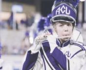 The staff of ACU&#39;s Big Purple Marching Band reflect on what makes the band such a vital part of game day and campus life at ACU.