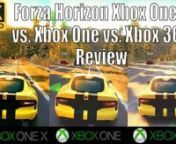 Download the RAW 4K 30/60 version of this video on Patreon: https://patreon.com/vertexgamingnnIn this video I am exploring Forza Horizon visual enhancements by in a head to head comparison across all available platforms, such as Xbox One X , Xbox One and Xbox 360. The Xbox One X enhanced version of the game is the most visually stunning one of all three. Xbox One holds its own with its forced 16x AF, while the Xbox 360 version continues to surprise with its stunning visual presentation, which ru