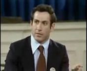 A 28-year old Benyamin Netanyahu, calling himself Ben Nitay, debates on the 1978 US TV show
