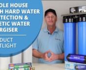 http://www.mywaterfilter.com.au/whole-house-water-filters/whole-house-water-filtration-system-complete-with-hard-water-protection-kinetic-water-energiser-h3o2.htmlnnHi and welcome to our product spotlight video for Whole House Water Filtration System Complete With Hard Water Protection &amp; Kinetic Water Energiser - H3O2. To purchase or learn more about this product, please click the link above. nnIf you have any questions or if we can help you with anything, please contact us on 1800 769 300 o