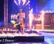 Clips of my Ice Skating, Aerial, &amp; Fire Dance rounds from the Show &#39;Dare to Dance&#39; with Akshay Kumar-nshot in South Africa!