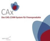 Einführung in CAx - CAD- CAM-System für Finanzprodukte der supra quam gmbh from cax