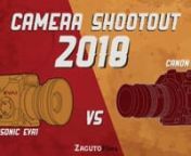 Camera Shootout 2018 – Canon C200 vs Panasonic EVA1nnSteve Weiss mediates a live discussion of the Panasonic EVA1 vs Canon C200 head-to-head match with test administrator Bruce Logan, ASC, Mitch Gross from Panasonic USA, and Tim Smith from Canon. The live show format allowed us to easily respond to your comments and answer your questions.nnGet more info plus downloads of RAW and MP4 files, 4K footage and more at zacuto.com/canon-c200-vs-panasonic-eva1-camera-shootout-2018