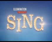 “Sing” is an animated comedy about Buster (Matthew McConaughey), a koala who puts on a talent contest in order to raise money for his financially troubled theater. Only problem is, his secretary accidentally offers a &#36;100,000 prize instead of &#36;1,000, to a multitude of promising contestants who sign up with dreams of becoming a star. There’s Johnny (Taron Egerton) - a gorilla who sings like Sam Smith, Rosita (Reese Witherspoon) - a stressed housewife of 25 piglets who dreams of stardom, Mik