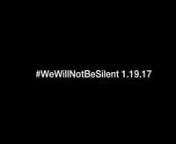 WeWillNotBeSilent (30 sec clip) from force rape video