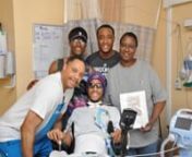 Myles Hibler has family on his side. After a car accident left him with severe neck and spinal injuries, he came to Madonna to continue his recovery. The Hiblers showed the Madonna staff how important having a supportive family can be through rehabilitation. They continue to inspire our staff every day. nnMyles Hibler just beat his twin Michael in NFL on Xbox. The brothers are used to playing together a lot back home in Kansas City, but this game is different because Myles hasn’t been able to