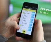 tackl is a social sports betting app that lets you challenge your friends to bet on games from various european football leagues. Just pick your games, predict the scores, select your friends, set a wager and tackl your friends. Whenever you like. www.tackl.me/app