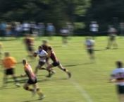 This is a short highlights film of a recent rugby union match. nnThe game for player/team analyzing, but the come back was so impressive, plus there was some very good refereeing, we thought we would post for others to enjoy.