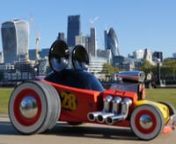Mickey Mouse&#39;s Roadster Racer has been built to celebrate the new series Mickey and the Roadster Racers on Disney Junior, Wednesdays at 5pm, and DisneyLife.